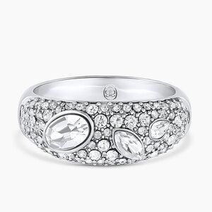 KINGSTON COCKTAIL RING BY GORJANA JEWELRY size 9 silver